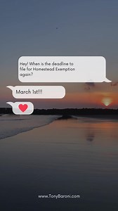 The deadline is approaching. | Tony Baroni Team - Keller Williams Realty