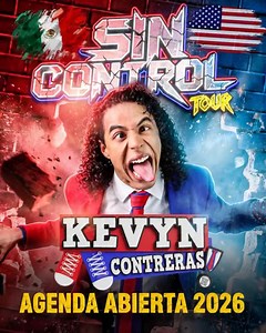 “S I N C 🔴 N T R 🔵 L” tour Comenzamos esta nueva aventura donde deseo encontrarme con ustedes, llenarnos de risas, carcajadas y momentos desmadrozos! La agenda 2026 esta lista! Tapachula Chiapas 15 Enero y 16 enero en Dallas. @eliteentertainmentgroup_ | Kevyn Contreras