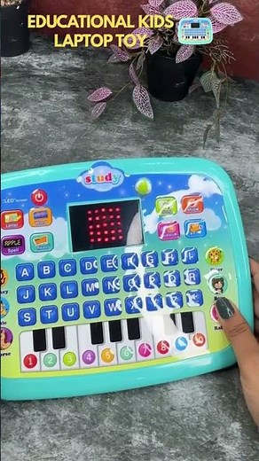 Learning Educational Computer Kids Piano Laptop with LED Screen & Music