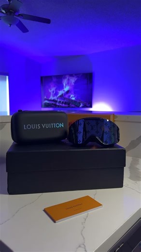 Tyson Alberdi | Unboxing Lv Ski Mask Goggles ❄️ 🔌 @miayalyon #lv #snowgoggles #snow #fyp #explorepage #ski #skimask #fashiongram #snowing #skiwear... | Instagram