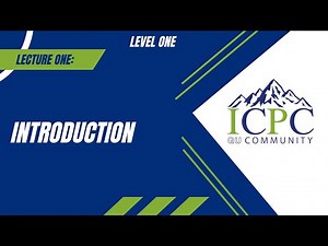 Lecture 1 Level 1 (Introduction)