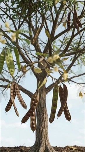 🌱 From Seed to Acacia Tree #nature #plantgrowth #seedgermination