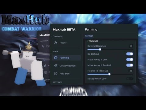 Combat Warrior Script | Auto Parry, Anti Parry, HITBOXES, KILL aura (Mobile & PC)