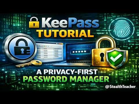 🔏KeePass Tutorial: A Privacy-First Password Manager🔏
