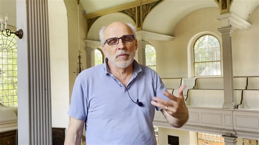 2K views · 86 reactions | Since October, a team of conservators has been working in Old North Church's sanctuary to uncover and restore 20 angel paintings that were hidden beneath layers of white paint for over a century. The project is starting to wind down, with only two angels left to reveal. Check out this video with lead conservator Gianfranco Pocobene to see all of the progress they've made! | Old North Church & Historic Site | Facebook