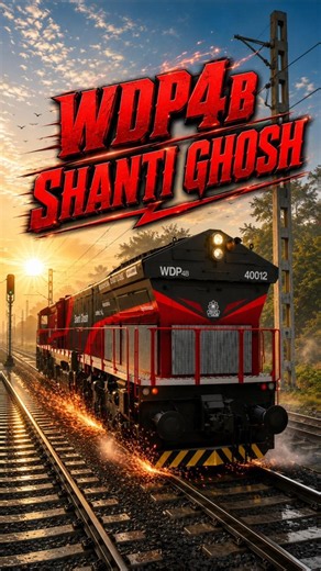 WDP4B Shanti Ghosh High Speed Run! 🔥 | Microsoft Train Simulator