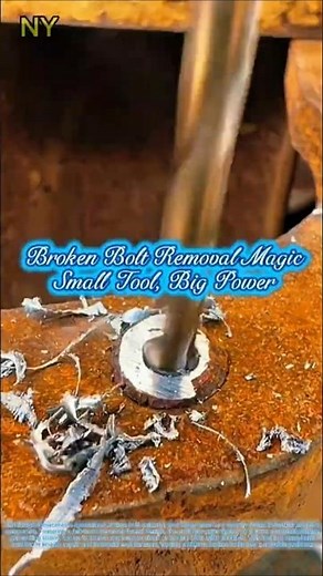 Broken Bolt Removal Magic – Small Tool, Big Power.
