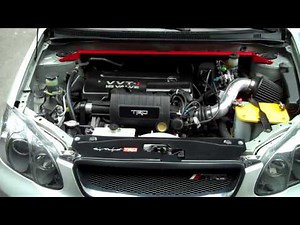 TRD Supercharged Corolla S Engine Bay (HD Video)