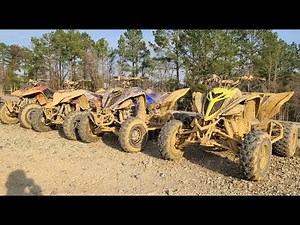 Chasing Raptor 700s with my YFZ 450R at Carolina Adventures | My 2007 400ex breaks down finally!