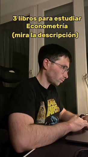📚 3 libros para estudiar #Econometría