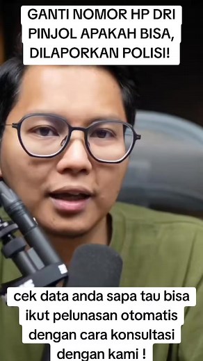 Ganti Nomor HP Pinjol & Lapor Polisi?