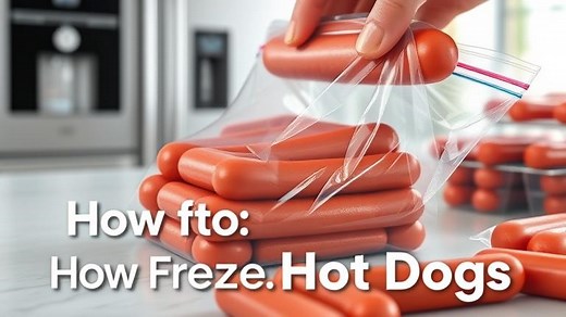 how to freeze hot dogs? - Test Food Kitchen