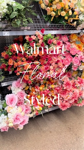 Don’t skip the floral section at Walmart! I love how realistic these floral stems look 🌸 #walmart #walmartfinds #walmarthaul #floral #porche