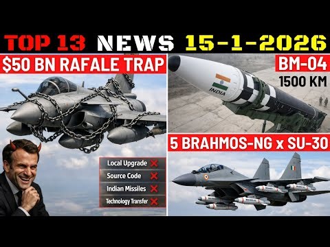 Indian Defence Updates : $51 Bn Rafale Trap,Su-30 5 BrahMos-NG,BM-04 Hypersonic,Mini-Harpy Induction