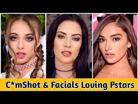 Super Amazing C*mShot & Facials Loving Prnstars ❤️