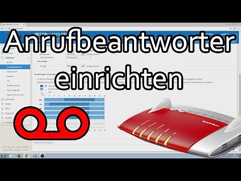 Fritzbox Anrufbeantworter einrichten und Funktionsübersicht