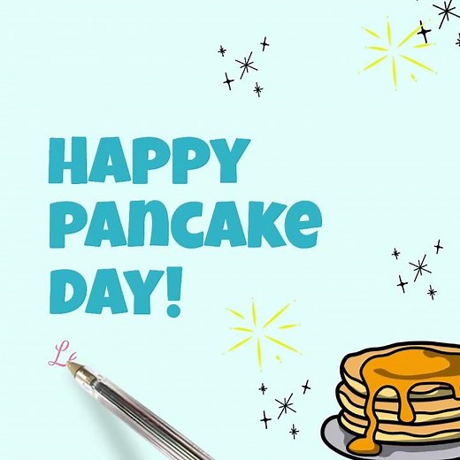 Happy Pancake Day Video Template | Fun Shrove Tuesday Animation 🥞