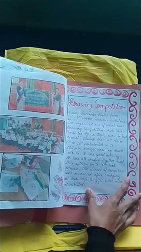 Community work file 🗃️🗄️#craft #college #diy #teacher #teaching #schoolinternship #collegelife