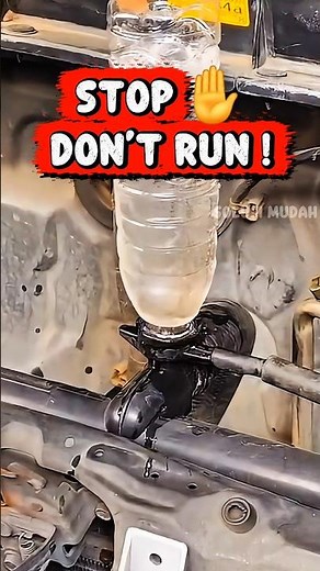 Simple Trick to Detect a Head Gasket Leak Using a Bottle