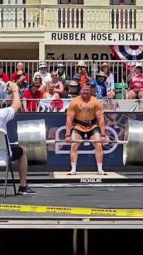 490KG DEADLIFT! Rayno Nel 🇿🇦 Stuns World with No-Straps Power at World’s Strongest Man 2025