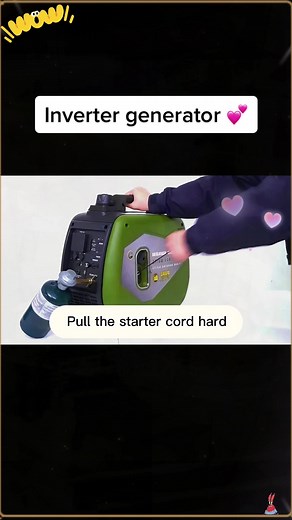 inverter generator ❤️ #generator #invertergenerator #electricgenerator #portable #electricity #powergeneration #useful #lifehack #machine #work
