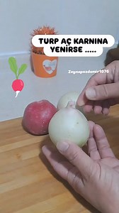 1.5M views · 6.1K reactions | Turp zamanı Bol bol tuketelim . . #Turp #mide #sindirim #öneri #fikirolsun | Zeynep Özdemir | Facebook