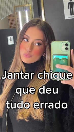 Jantar chique que deu tudo errado