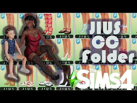 Jius CC Folder ✨ l 100+ Shoes l The Sims 4