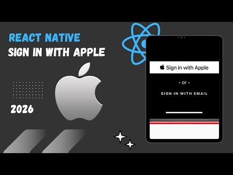 Implement Apple Sign In in React Native Expo
