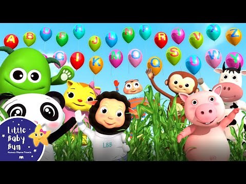 ABCs Jumping + More Nursery Rhymes & Kids Songs - ABCs and 123s | Learn with Little Baby Bum