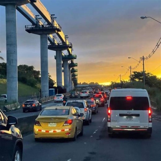 El lunes cambiará el horario de inversión de carriles hacia Panamá Oeste