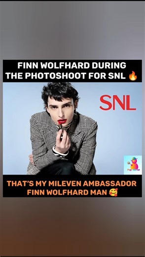 Finn Wolfhard nailed his SNL photoshoot after Stranger Things #finnwolfhard #strangerthings