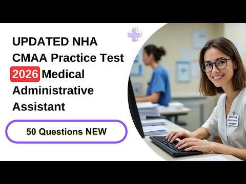 UPDATED NHA CMAA Practice Test 2026 | Medical Administrative Assistant 50 Questions & Answers