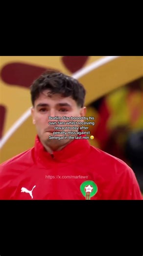 Why they do this to him there will still be many more games for Morocco and he played very well through out the whole tournament and absolutely does not deserve to be treated like this have some shame Morocco fans #morocco #brahimdiaz #sad #penalty #boo