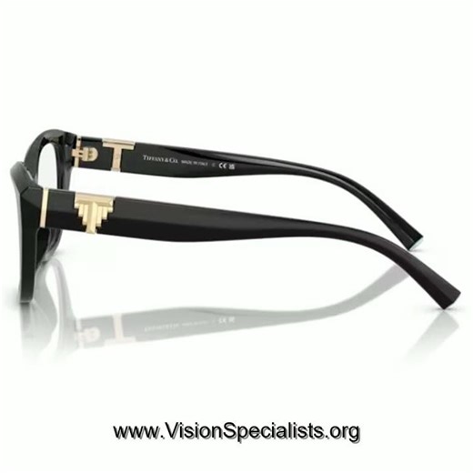 Tiffany Co TF2268U 8401 Eyeglasses Womens Chocolate Truffle Full Rim 54mm Black8001