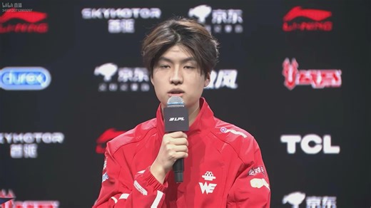 WE翻盘TT夏安赛后采访Monki:没想到能2-0开局，我们德杯和训练赛打得不好，我和下路配合得不好，没有人来帮我，希望Karis多带我赢