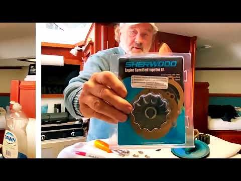 HOW TO REPLACE A FRESH WATER IMPELLER ON A SHERWOOD RAW WATER PUMP