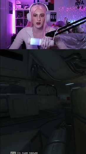 The ALIEN is BLIND in Alien Isolation #alienisolation #twitch #gaming #gamergirl #horror