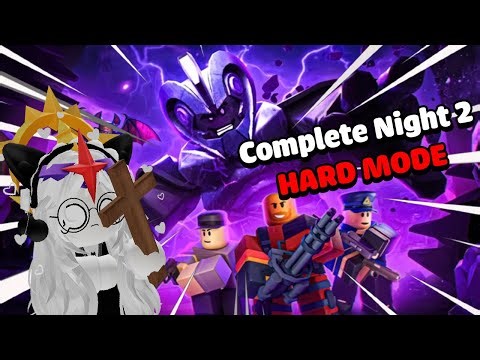 [Halloween Event TDS] - Complete Night 2 on Hard mode | Roblox TDS