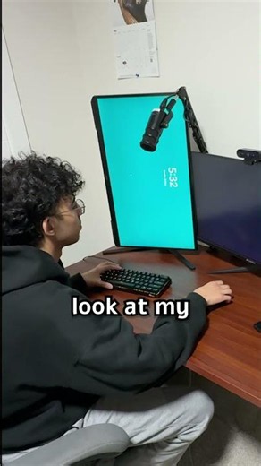 I Made My Computer Setup Look BETTER. #shorts