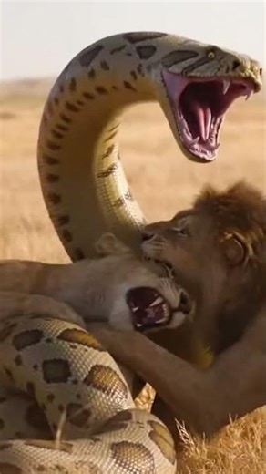 Lioness vs Python Epic Battle
