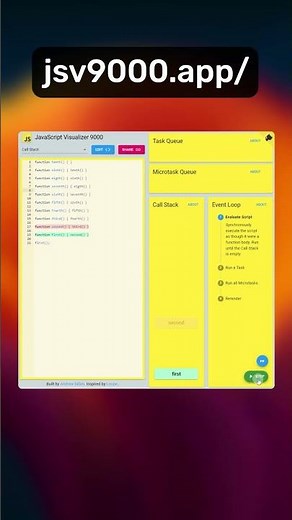 Use this website to visualize JavaScript code #ai #coding #programming #code