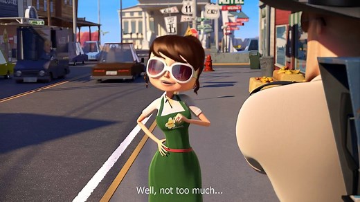 French Short Cartoon Movie with English Subtitles - Electroshock