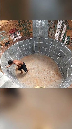 How to Build a Stunning Primitive Underground Swim