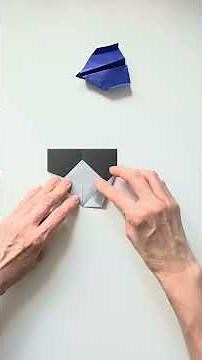 Flies Ultra Far! 🚀 World's Best Paper Airplane #easyorigami #origami