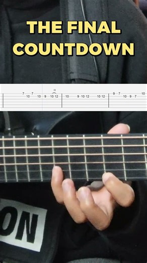 The Final Countdown - Europe guitar tab