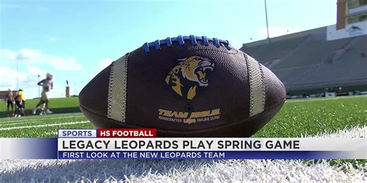 Legacy Leopards first-ever spring football game