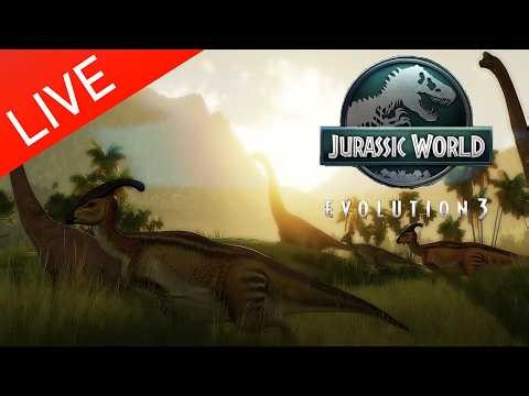 Jurassic World Evolution 3 Live Playthrough With Dino Drama Part 37