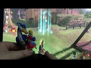 What happens when you scan the Loftwing Amiibo in Zelda BOTW?