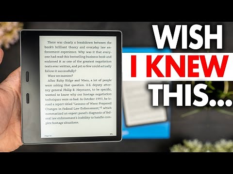 Kindle Oasis in 2024｜Watch Before You Buy